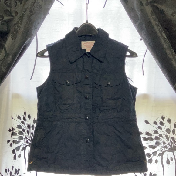 Filson Jackets & Blazers - Filson Women's Black Sleeveless Vest